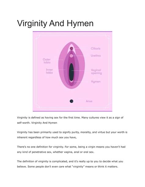 This is when the membranous tissue completely covers the whole opening of your vagina. . Virgin pussy